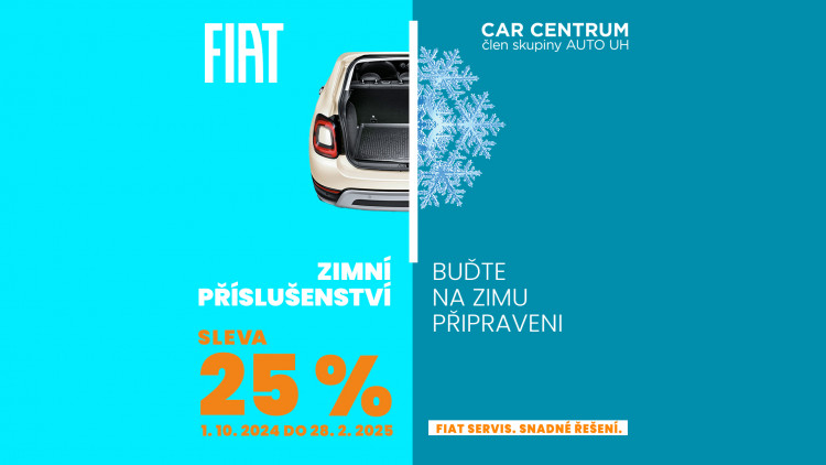 Zimní příslušenství se slevou 25 %